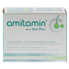 Amitamin Hair Plus Kapseln 60 Stück - Vorderseite