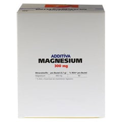 ADDITIVA Magnesium 300 mg Pulver 40 Stck - Unterseite