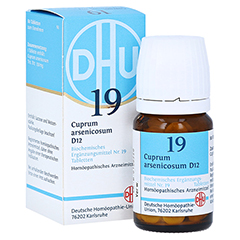 BIOCHEMIE DHU 19 Cuprum arsenicosum D 12 Tabletten 80 Stck N1