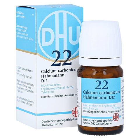 BIOCHEMIE DHU 22 Calcium carbonicum D 12 Tabletten 80 Stück N1