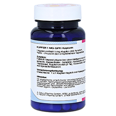 KUPFER 1 mg GPH Kapseln 30 Stck - Linke Seite