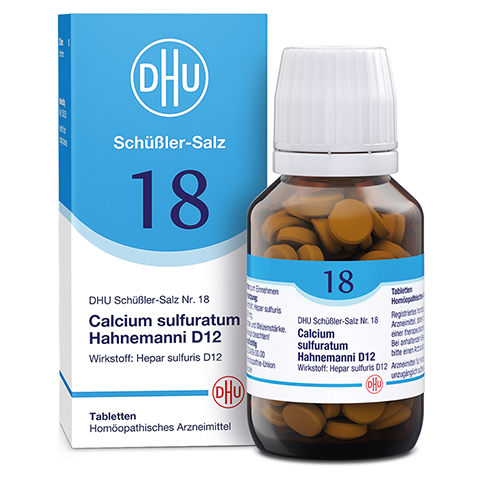BIOCHEMIE DHU 18 Calcium sulfuratum D 12 Tabletten 200 Stück N2