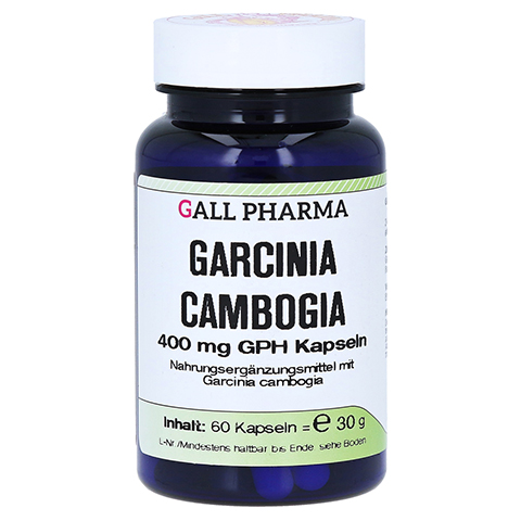 GARCINIA CAMBOGIA 400 mg GPH Kapseln 60 Stck