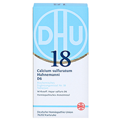 BIOCHEMIE DHU 18 Calcium sulfuratum D 6 Tabletten 420 Stck N3 - Vorderseite