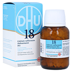 BIOCHEMIE DHU 18 Calcium sulfuratum D 12 Tabletten 420 Stck N3