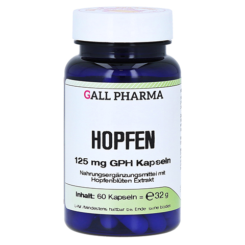 HOPFEN 125 mg GPH Kapseln 60 Stück