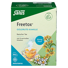 FREETOX Tee Goldrute-Kamille Bio Salus Filterbeut. 40 Stück
