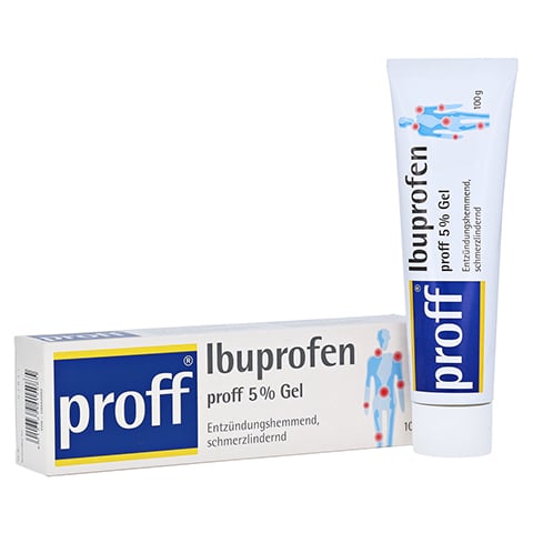 Ibuprofen proff 5% 100 Gramm N2