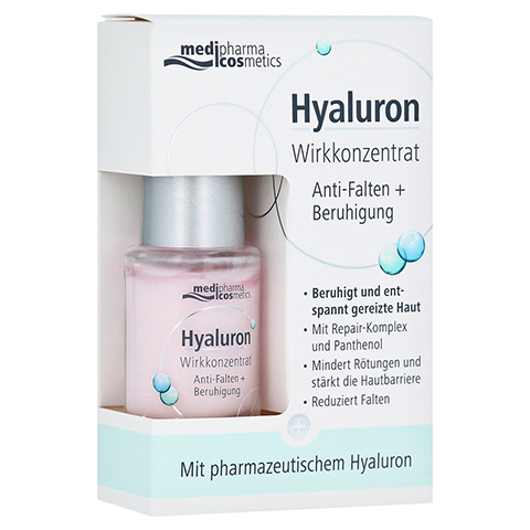 medipharma Hyaluron Wirkkonzentrat Anti Falten + Beruhigung 13 Milliliter