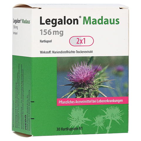 Legalon Madaus 156mg 30 Stck N1