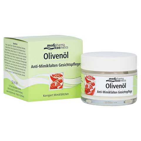 medipharma Olivenl Anti-Mimikfalten Gesichtspflege 50 Milliliter