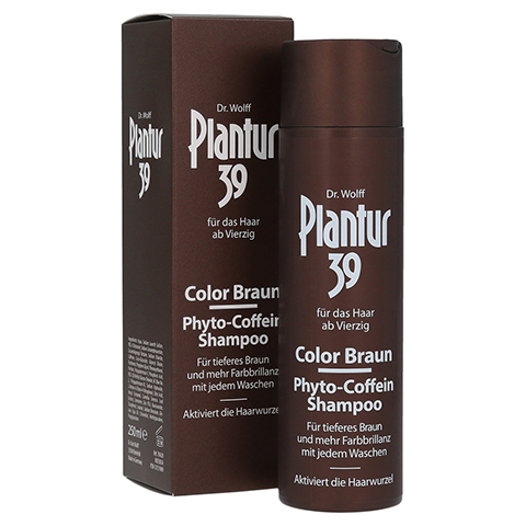 PLANTUR 39 Color Braun Phyto-Coffein-Shampoo 250 Milliliter