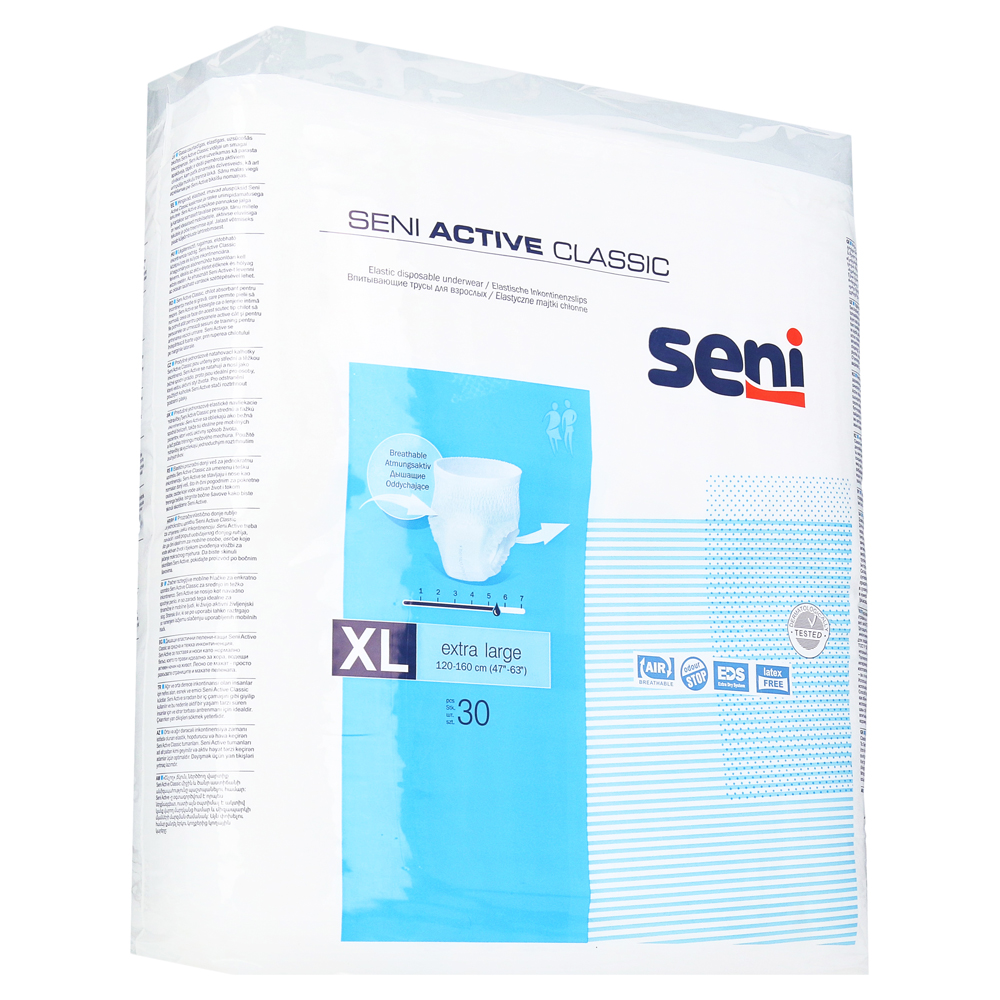 SENI Active Classic Inkontinenzpants XL 30 Stück