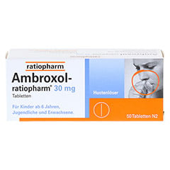 Ambroxol-ratiopharm 30mg Hustenlöser 50 Stück N2 - Vorderseite