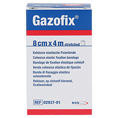 GAZOFIX Fixierbinde kohsiv 8 cmx4 m 1 Stck - Vorderseite