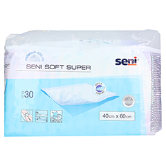 SENI Soft Super Bettschutzunterlage 40x60 cm 30 Stck - Vorderseite
