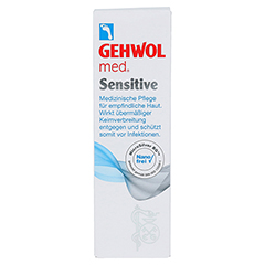 GEHWOL MED sensitive Creme 125 Milliliter - Vorderseite