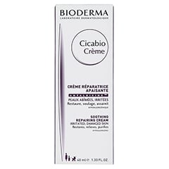 BIODERMA Cicabio Wundpflege-Creme 40 Milliliter - Vorderseite