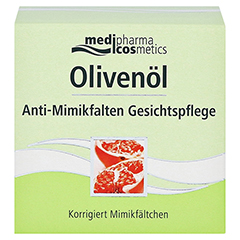 medipharma Olivenl Anti-Mimikfalten Gesichtspflege 50 Milliliter - Vorderseite