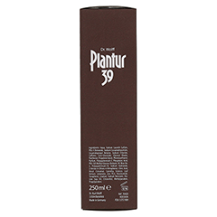 PLANTUR 39 Color Braun Phyto-Coffein-Shampoo 250 Milliliter - Linke Seite