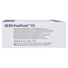 BD POSIFLUSH XS Splsystem Fertigspritzen 30x10 Milliliter - Rckseite