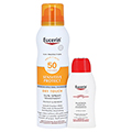 Eucerin Sun Spray Dry Touch LSF 50 + gratis Eucerin pH5 Duschgel 50 ml 200 Milliliter