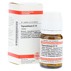 THYREOIDINUM D 12 Tabletten 80 Stck N1
