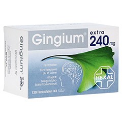 GINGIUM extra 240 mg Filmtabletten 120 Stck N3