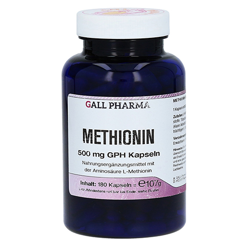 METHIONIN 500 mg GPH Kapseln 180 Stck