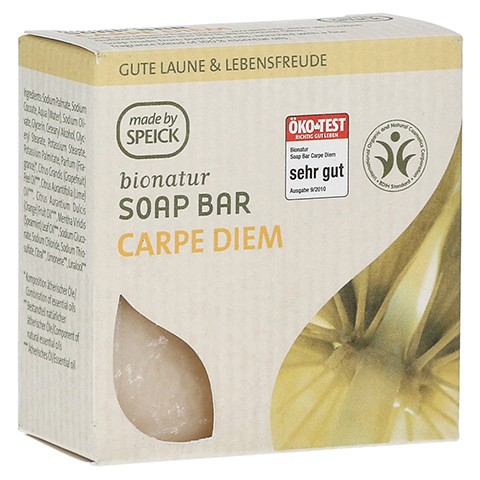 BIONATUR Soap Bar Carpe Diem gut.Laune & Lebensfr. 100 Gramm