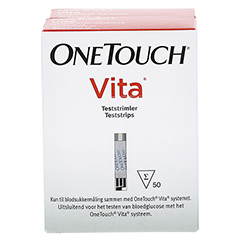 ONE TOUCH Vita Teststreifen 100 Stck - Vorderseite