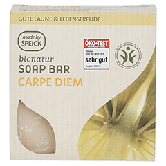 BIONATUR Soap Bar Carpe Diem gut.Laune & Lebensfr. 100 Gramm - Vorderseite
