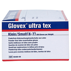 GLOVEX Ultra Tex Handsch.puderfr.klein 100 Stck - Linke Seite