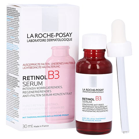 ROCHE-POSAY Retinol B3 Serum + gratis Anthelios UVMune 400 Invisble Fluid LSF 50+ Mini 15ml 30 Milliliter