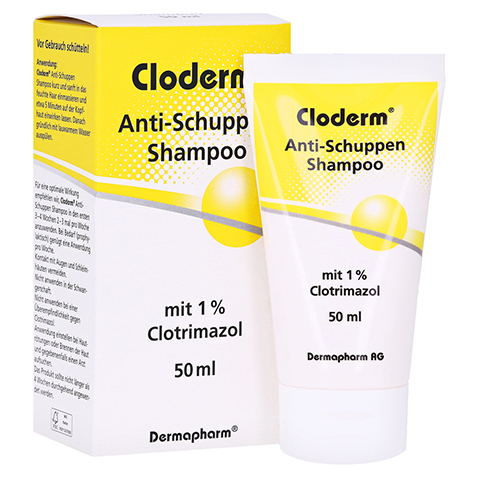 CLODERM Anti Schuppen Shampoo 50 Milliliter