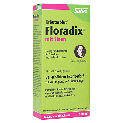 Floradix mit Eisen 500 Milliliter