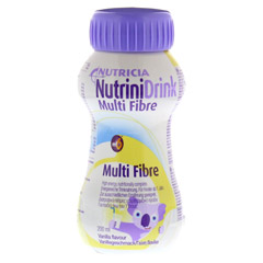 NUTRINIDRINK MultiFibre Vanillegeschmack 32x200 Milliliter