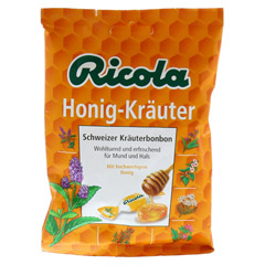 RICOLA m.Z.Beutel Honig-Kruter Bonbons 75 Gramm
