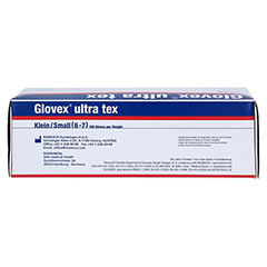 GLOVEX Ultra Tex Handsch.puderfr.klein 100 Stck - Rckseite