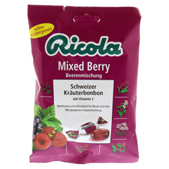 RICOLA m.Z.Beutel Mixed Berry Bonbons 75 Gramm