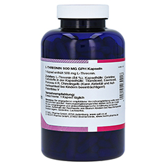 L-THREONIN 500 mg GPH Kapseln 360 Stck - Rckseite