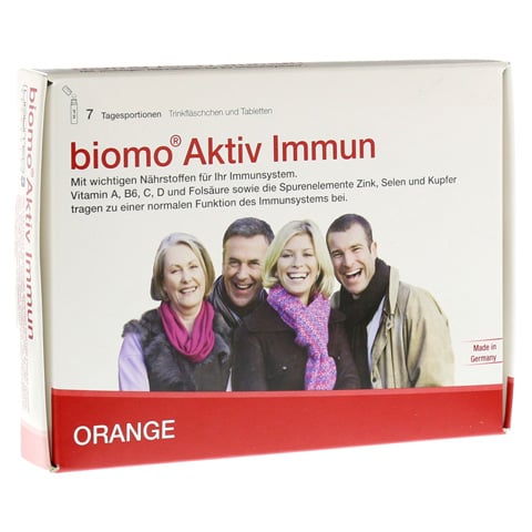 BIOMO Aktiv Immun Trinkfl.+Tab.7-Tages-Kombi 1 Packung