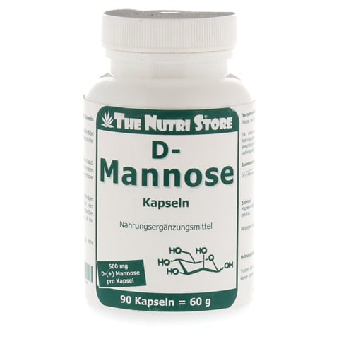 D-mannose 500 mg vegetarische Kapseln 90 Stck