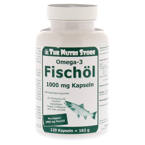 OMEGA-3 FISCHL 1000 mg Kapseln 120 Stck