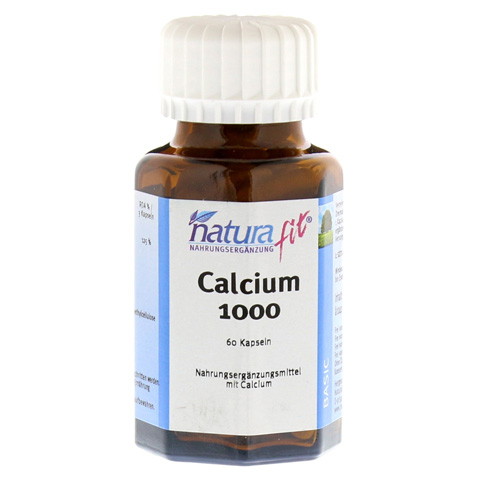 NATURAFIT Calcium 1.000 Kapseln 60 Stck