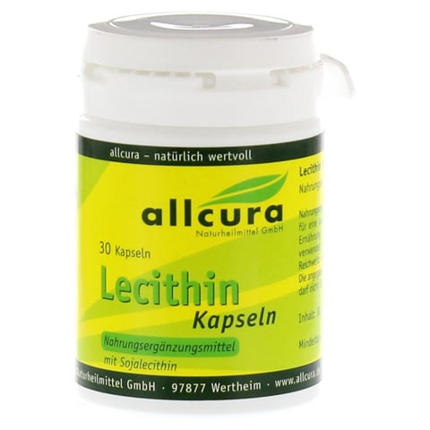 LECITHIN 500 mg Kapseln 30 Stück
