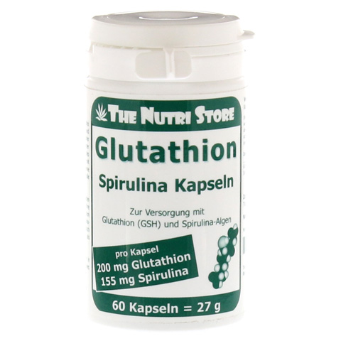 GLUTATHION 200 mg+Spirulina Kapseln 60 Stück