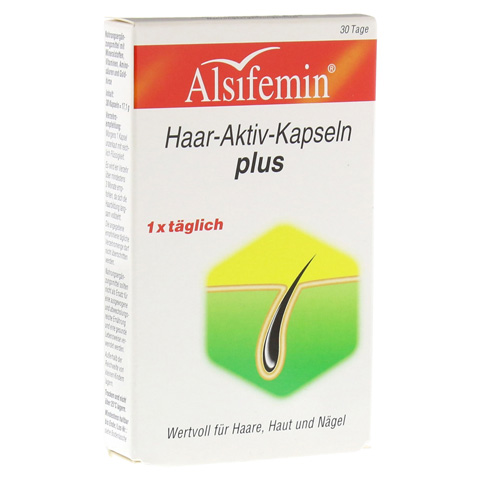 ALSIFEMIN Haar-Aktiv-Kapseln plus 30 Stck