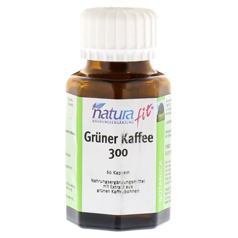 NATURAFIT grner Kaffee 300 Extrakt Kapseln 60 Stck