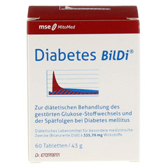 DIABETES BILDI Tabletten 60 Stck - Vorderseite
